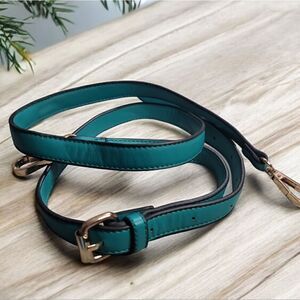 CROSSBODY REPLACEMENT STRAP IN AQUA/ TURQUOISE